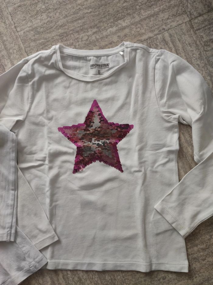 Lot de 2 pulls fille 6 ans - photo numéro 2