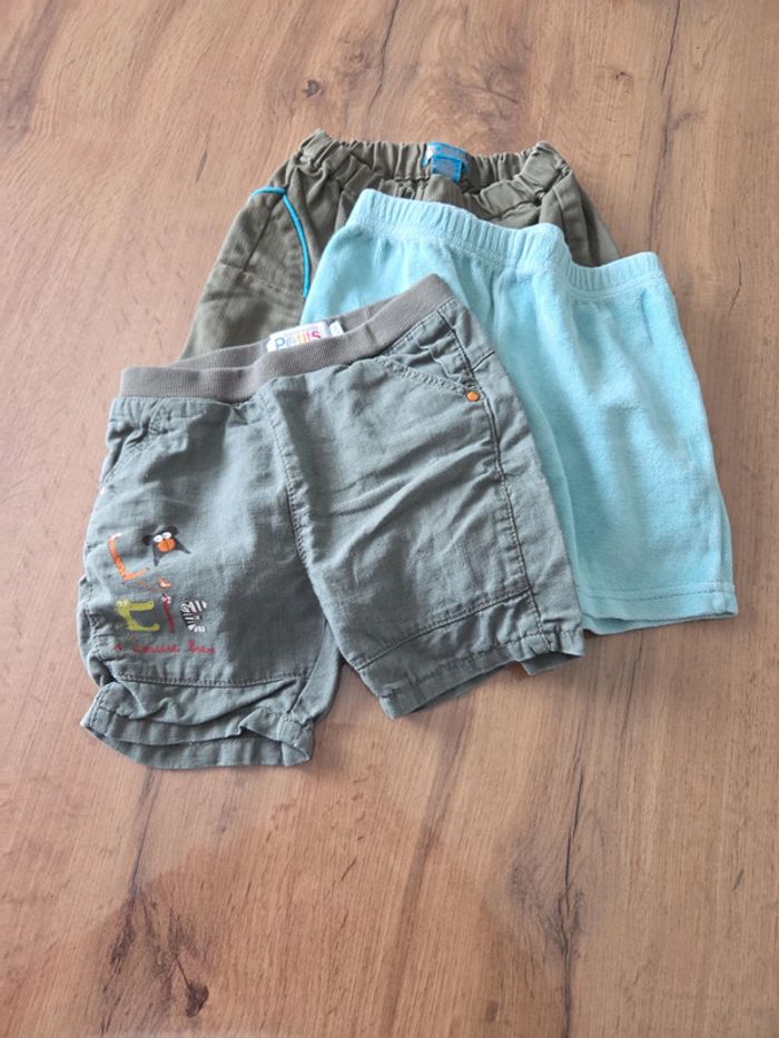 Shorts lot de 3