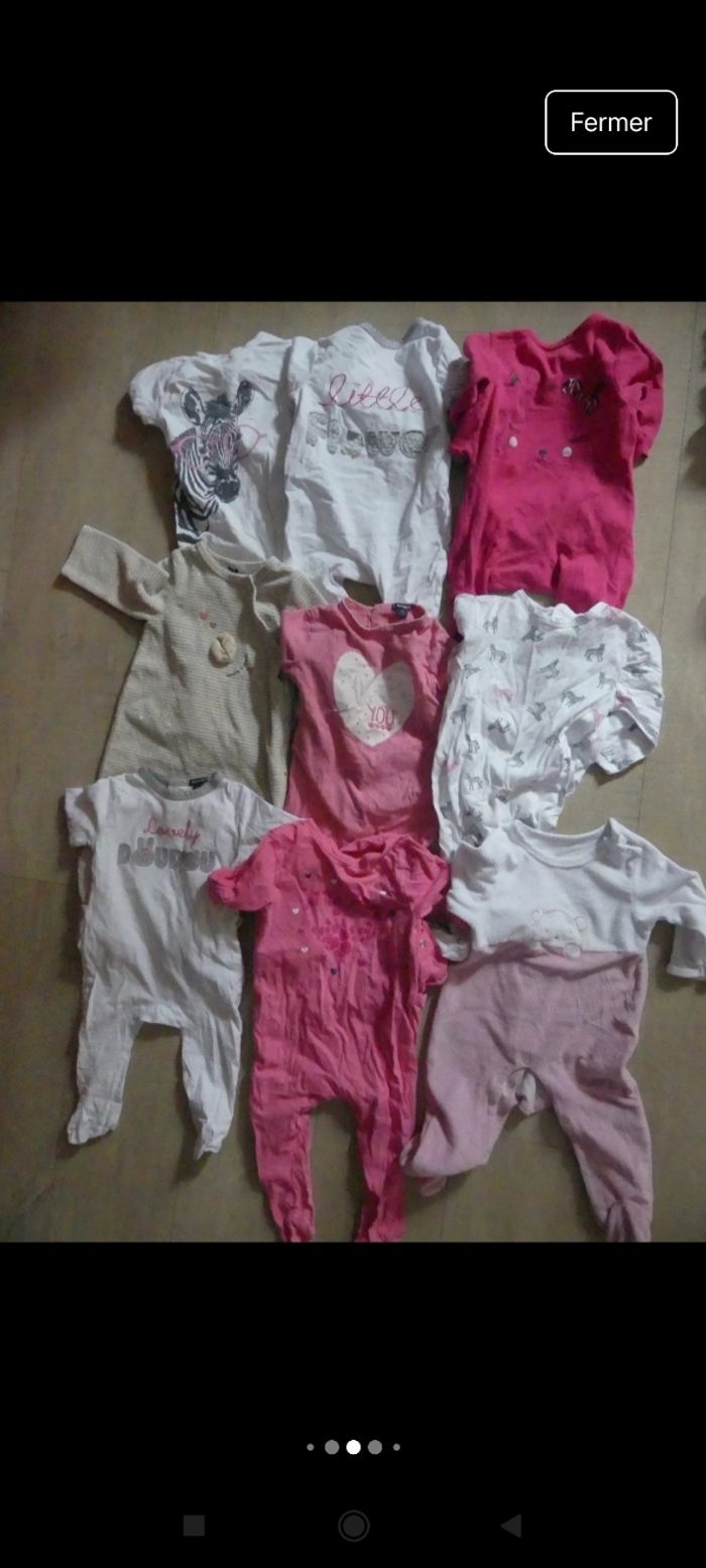 Lot vêtements fille 9mois - photo numéro 6
