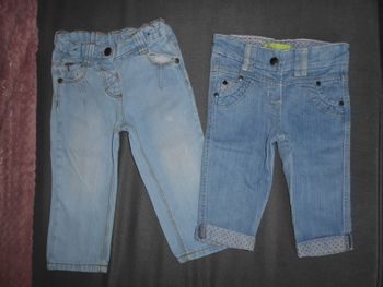Pantalons, taille: 9/12 mois à 0,50 EURO