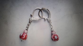 Boucles d'oreilles femme fantaisie neuf