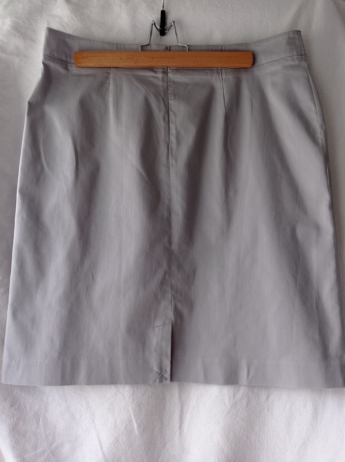 JUPE GEMO Gris Pâle. - photo numéro 2