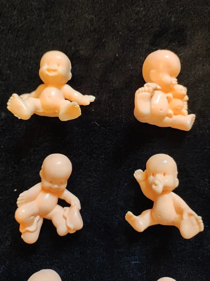 Lot de 18 babies couleur chair - photo numéro 3
