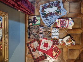 Lot de décorations de table pour noël