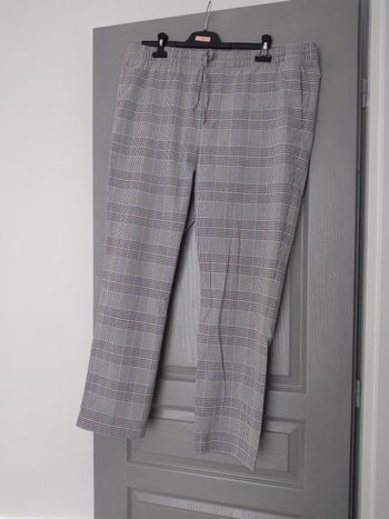 Pantalon homme à carreaux