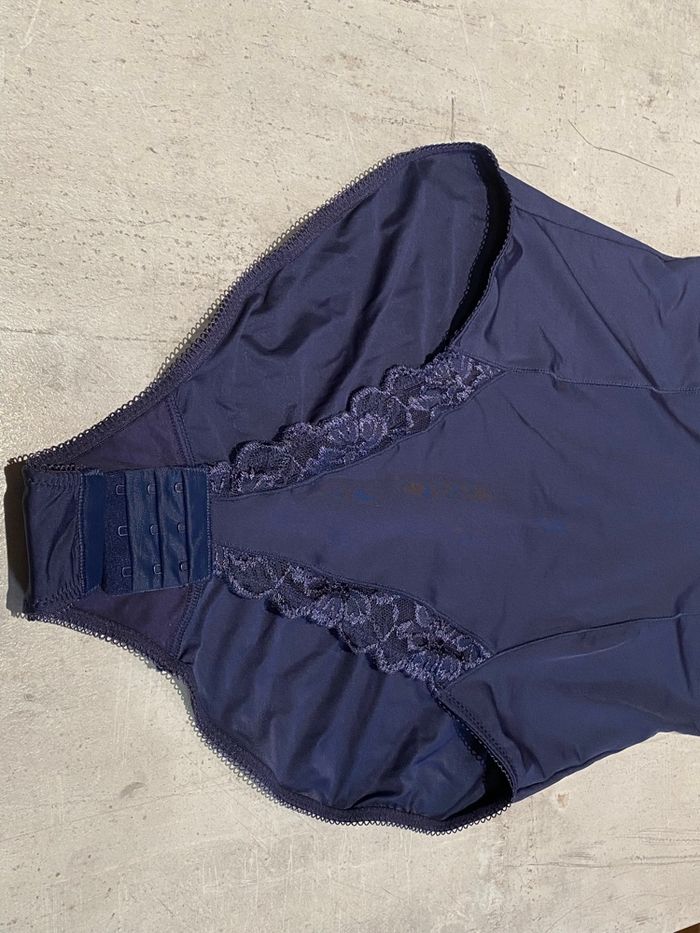 Body à armatures Femme Jolinesse neuf Bleu marine - photo numéro 3