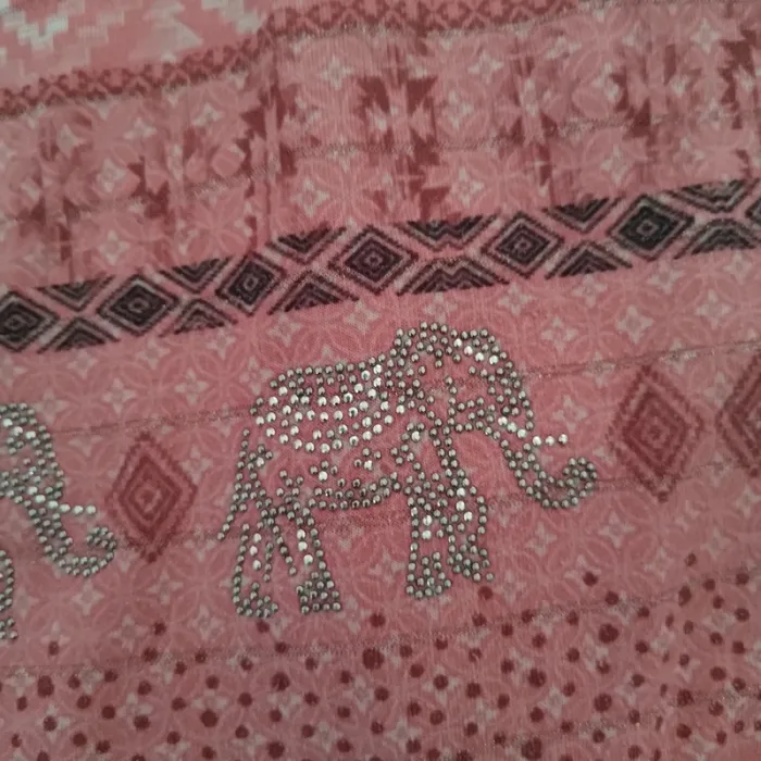 Tshirt T3 avec éléphants strass - photo numéro 2