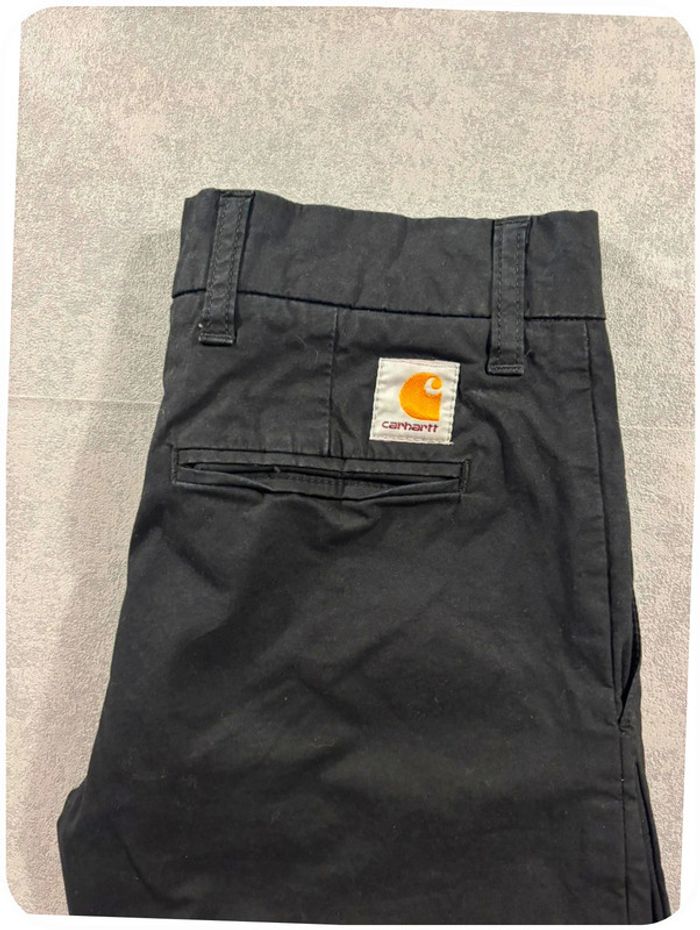 Pantalon Carhartt Noir « Sid Pant » 26*32 =Taille 36 - photo numéro 2