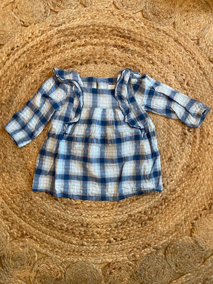 Tee-shirt long fille 9 mois Zara