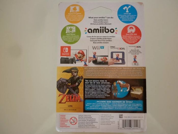 The Wind Waker Link Cartoon Amiibo Zelda Figurine Amiibo Wii U, Switch, 3DS - photo numéro 2