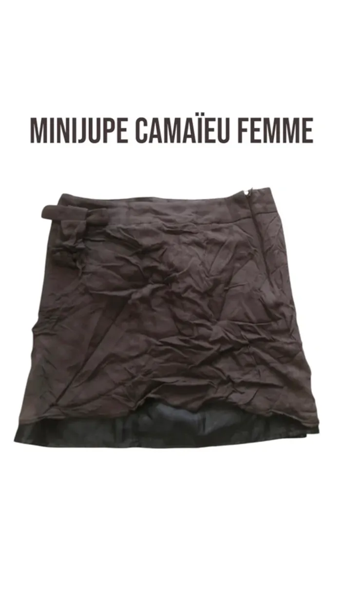 Minijupe camaïeu femme 👩
