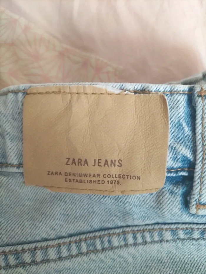 Jupe short en jeans Zara - photo numéro 8