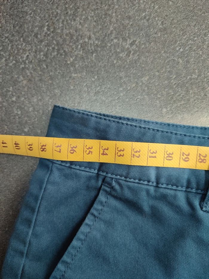 Short taille haute marine S - photo numéro 10