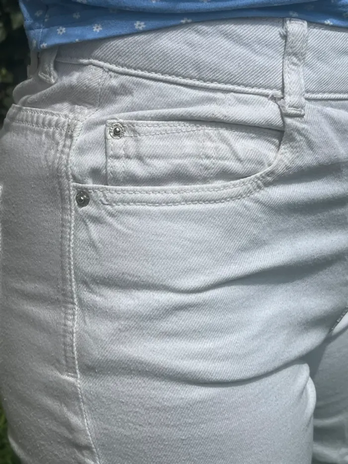 Jeans blanc - photo numéro 4