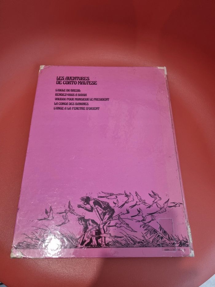 bd corto maltesse hugo Pratt l'ange à la fenêtre d'orient casterman 1975 - photo numéro 2
