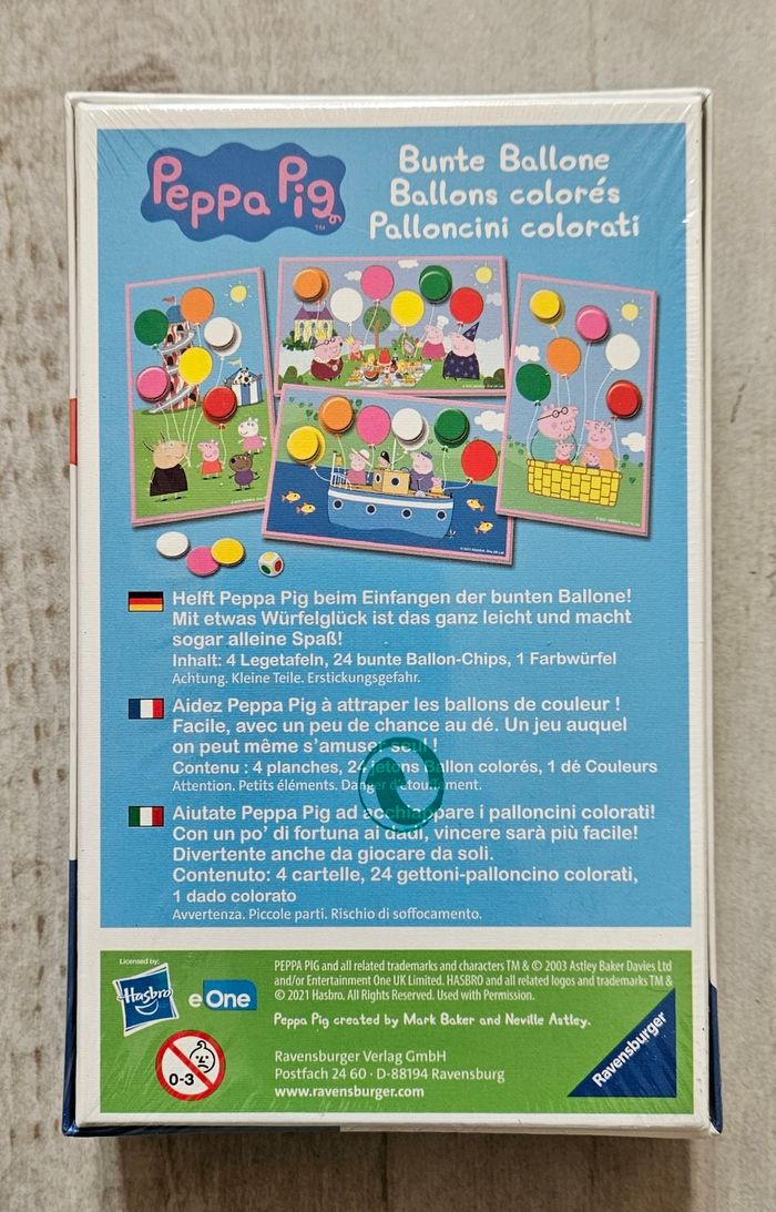 Jeu Peppa pig - Ravensburger **neuf* - photo numéro 2
