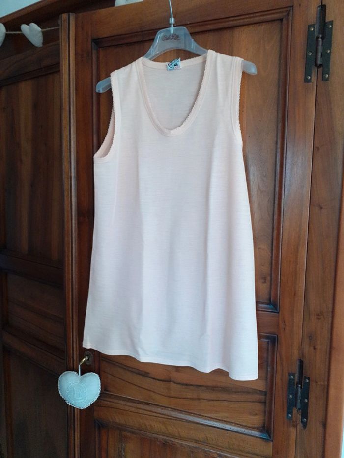 Tee shit saumon Damart - photo numéro 2