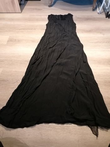 Robe longue noire