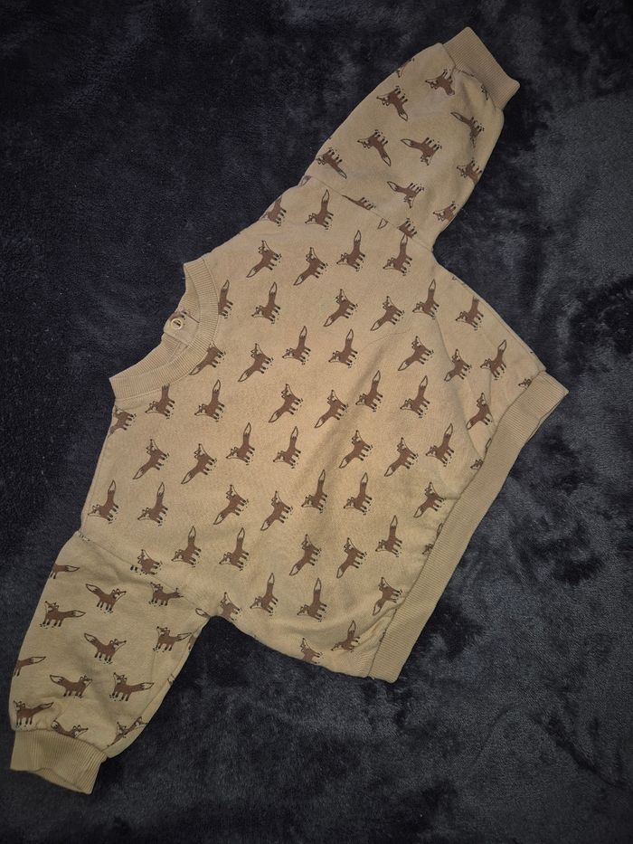 Pull motif renards - 18 mois - Kiabi - Très bon état