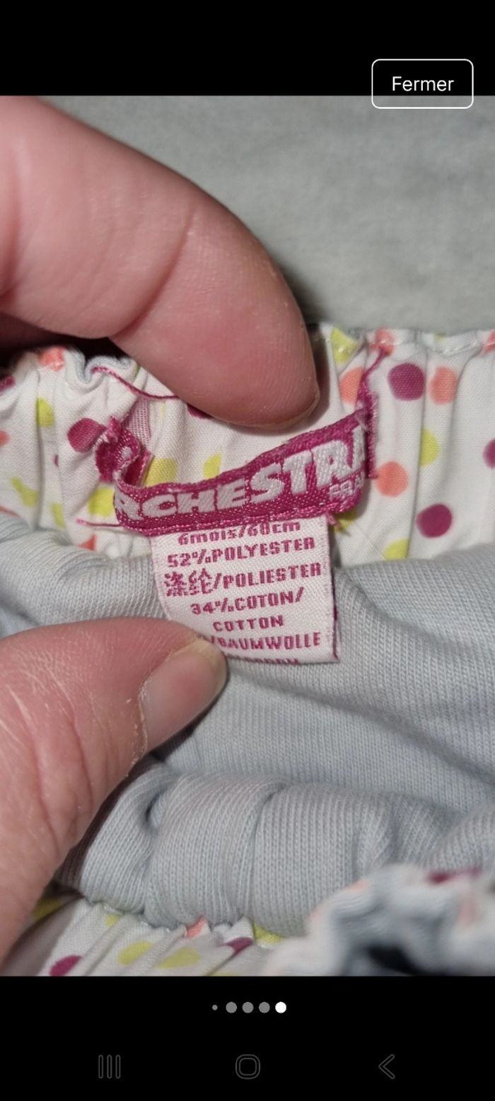 Pantalon doublé 6 mois en très bon état - photo numéro 8