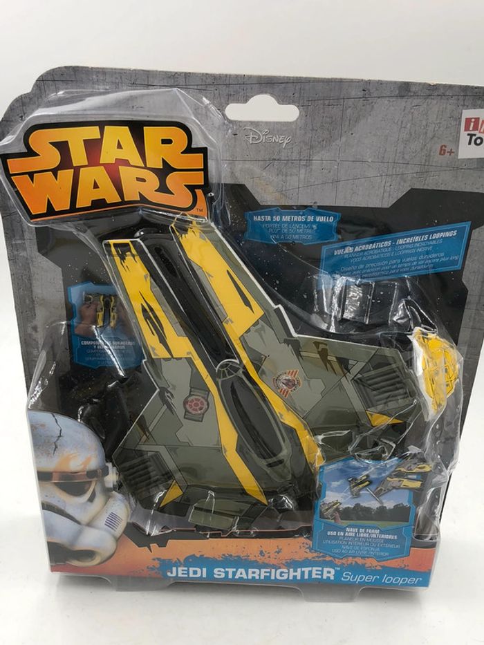 Disney Star Wars Jedi Starfighter super looper IMC Toys neuf - photo numéro 9