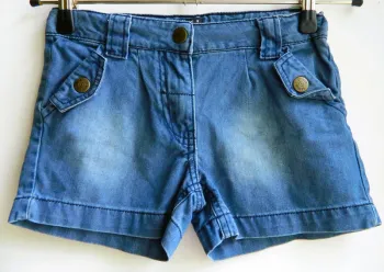 Short en jeans fille T 8 ans "Influx"
