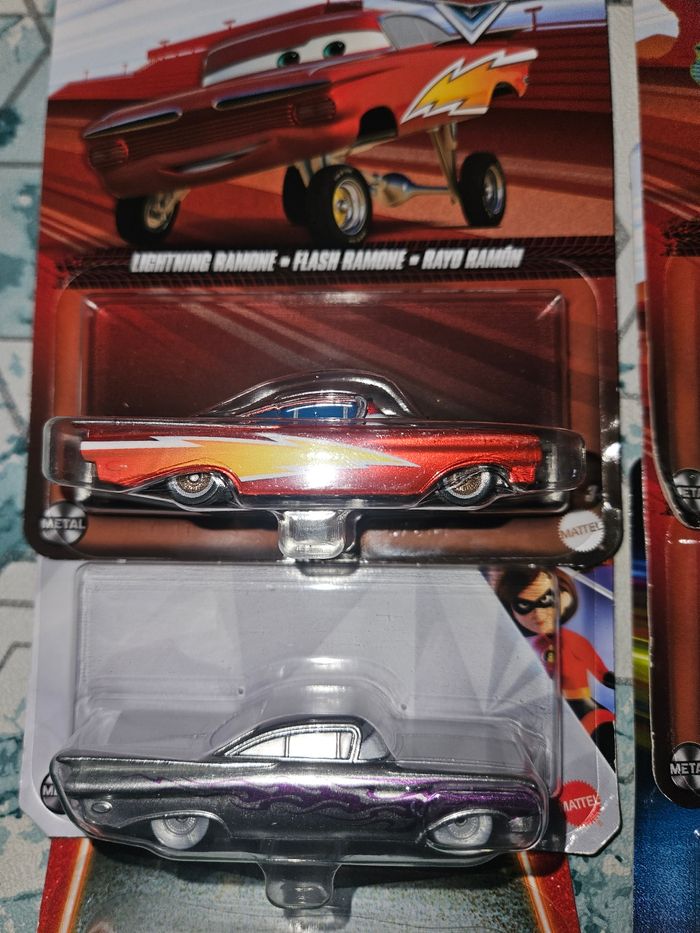 Lot de 6 voitures cars Mattel neuves Disney Pixars ramone - photo numéro 3