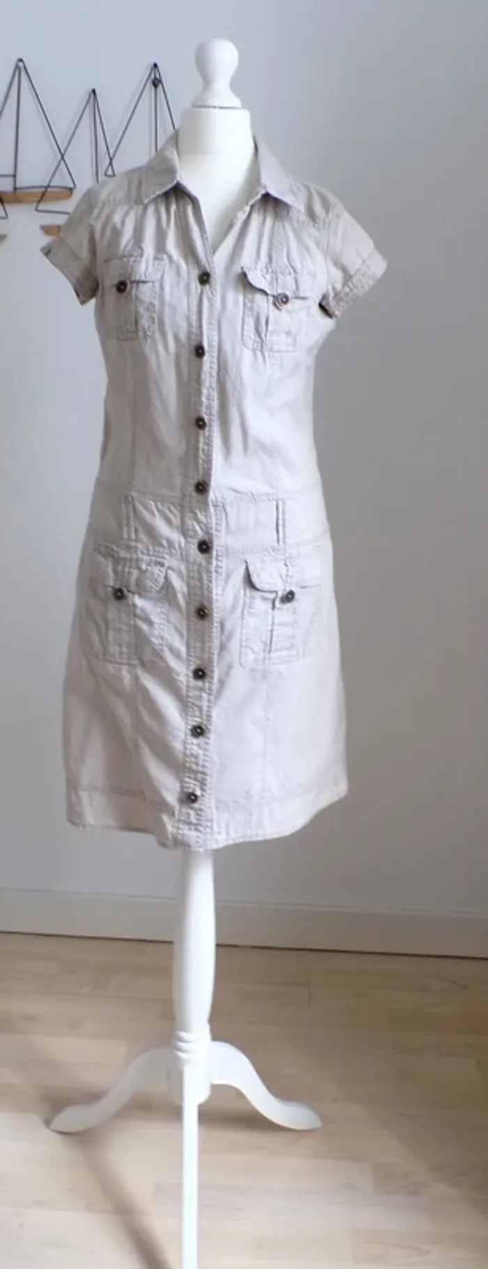 Robe style saharienne T.S