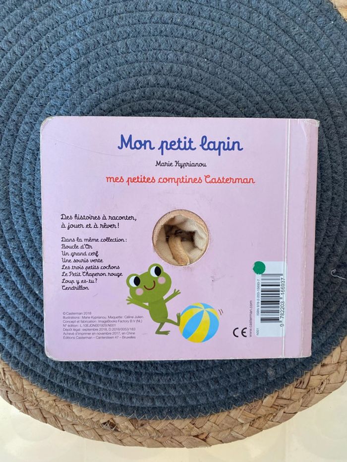 Livre bébé / enfant mon petit lapin - photo numéro 4