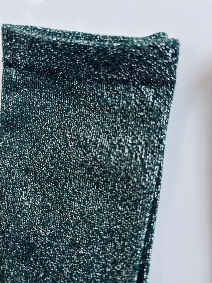 Lot de 2 paires de chaussettes pailletées fille femme - photo numéro 6