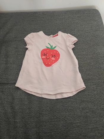 Tee shirt fraise