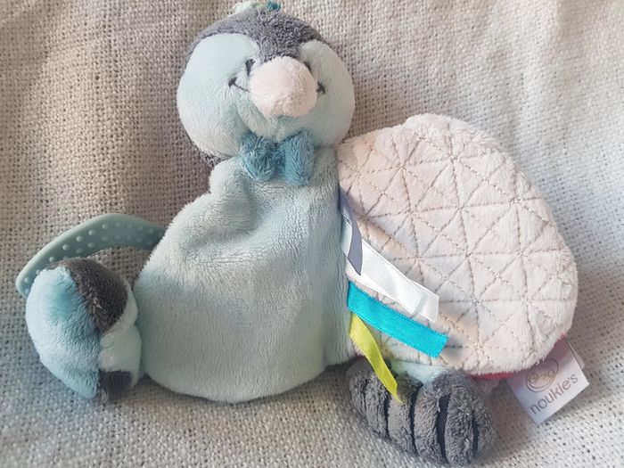 Peluche noukie's Pingouin  d'eveil - photo numéro 4