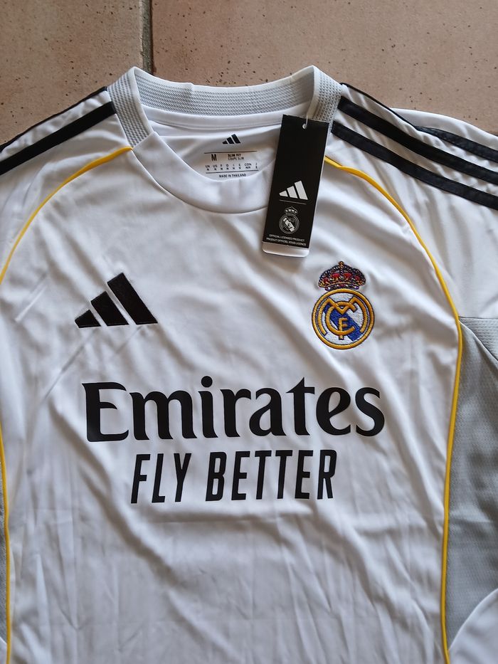 Maillot de foot Real Madrid domicile 2025 2026 mbappe 9 - photo numéro 3