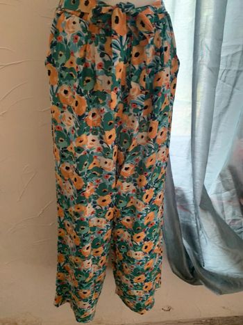 Pantalon Emma Ella  fluide jambes larges taille M