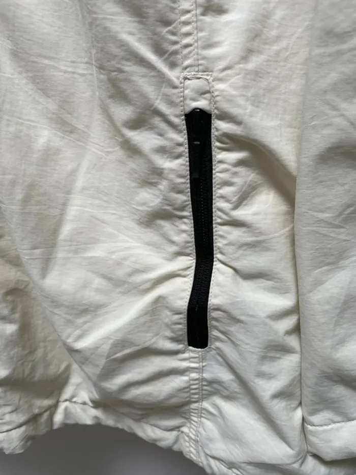 Eddie Bauer Cream Zipped Hoodie Coat Mens XXL - photo numéro 4