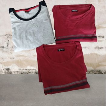 Lot de 3 tee shirt homme T XXL(6) et XXXXL(8) Influx