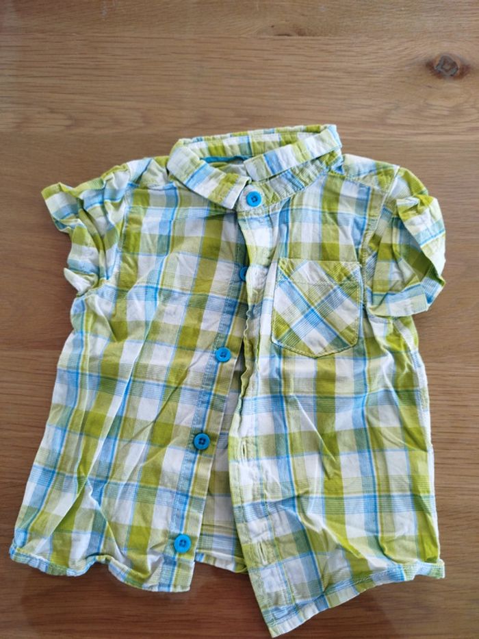 Chemise verte - photo numéro 2