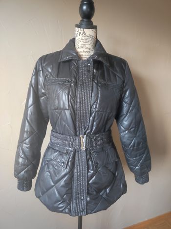 Doudoune cintrée matelassée Infinitif noire taille 38