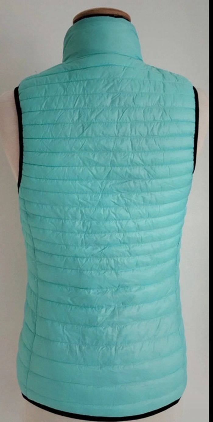 Veste sans manches déperlante réversible bleu et bleu marine Esmara taille 36 - photo numéro 3