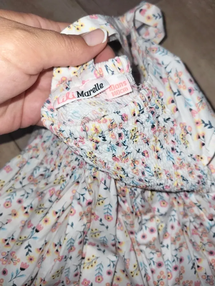 Robe fleur multicouleur - photo numéro 4