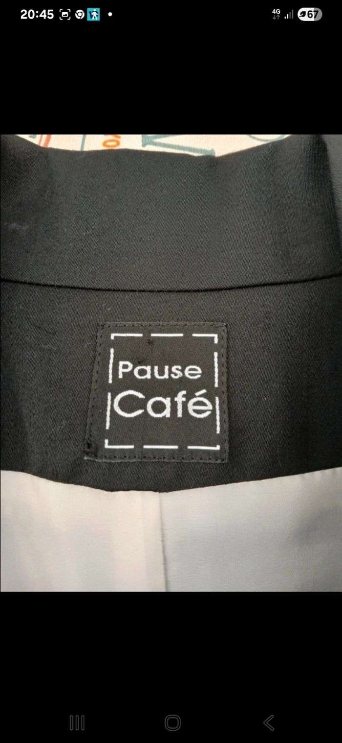 Très jolie veste Taille 40 marque Pause café - photo numéro 4