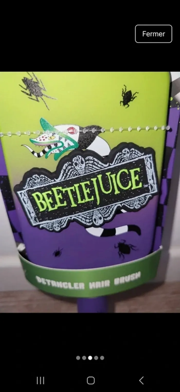 Brosse beetlejuice neuf - photo numéro 3