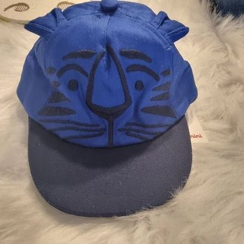 Neuve (non portée) 🏷🩵💙😍🤩👌  casquette garçon 6/9mois 44cm🩵💙