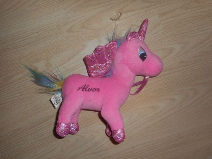 Peluche Licorne Rose Alvor (Portugal) avec Ventouse