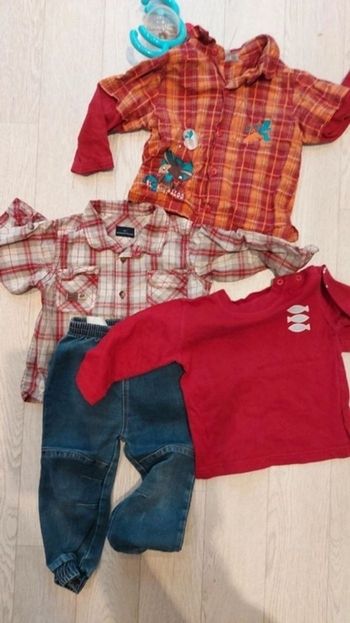 Lot 4 vêtements mi saison