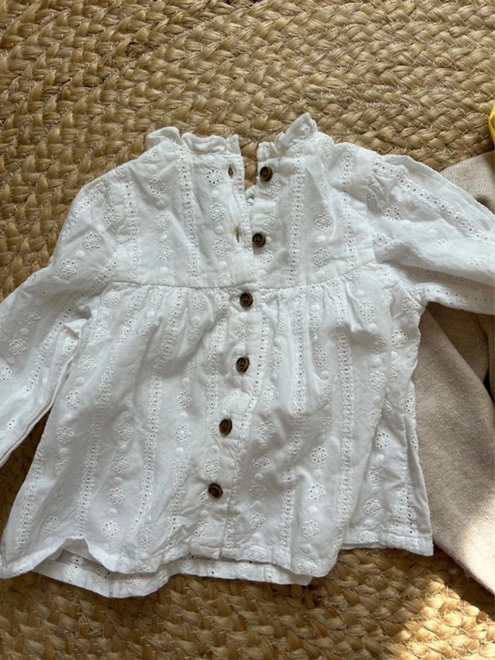 Ensemble blouse short et gilet sergent major - photo numéro 3