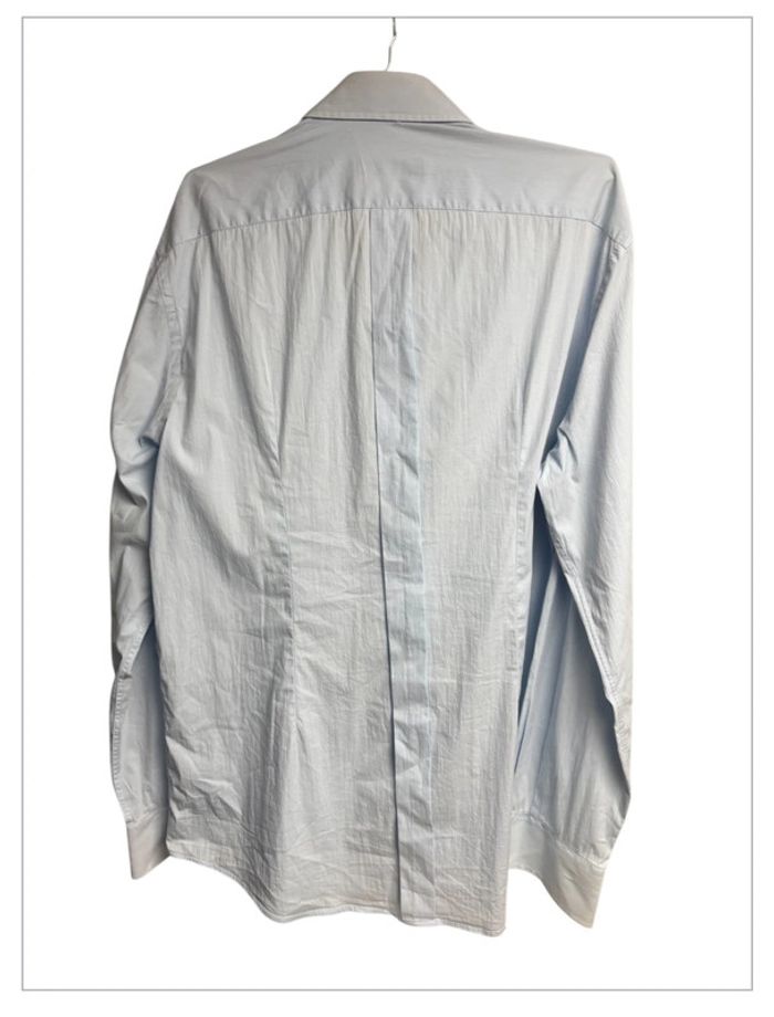 Chemise Dolce & Gabbana – Taille L – 100% Coton – Bleu Ciel - photo numéro 4
