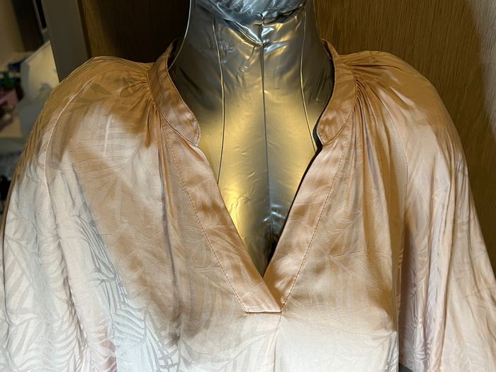 Chemise beige abricot M - photo numéro 6