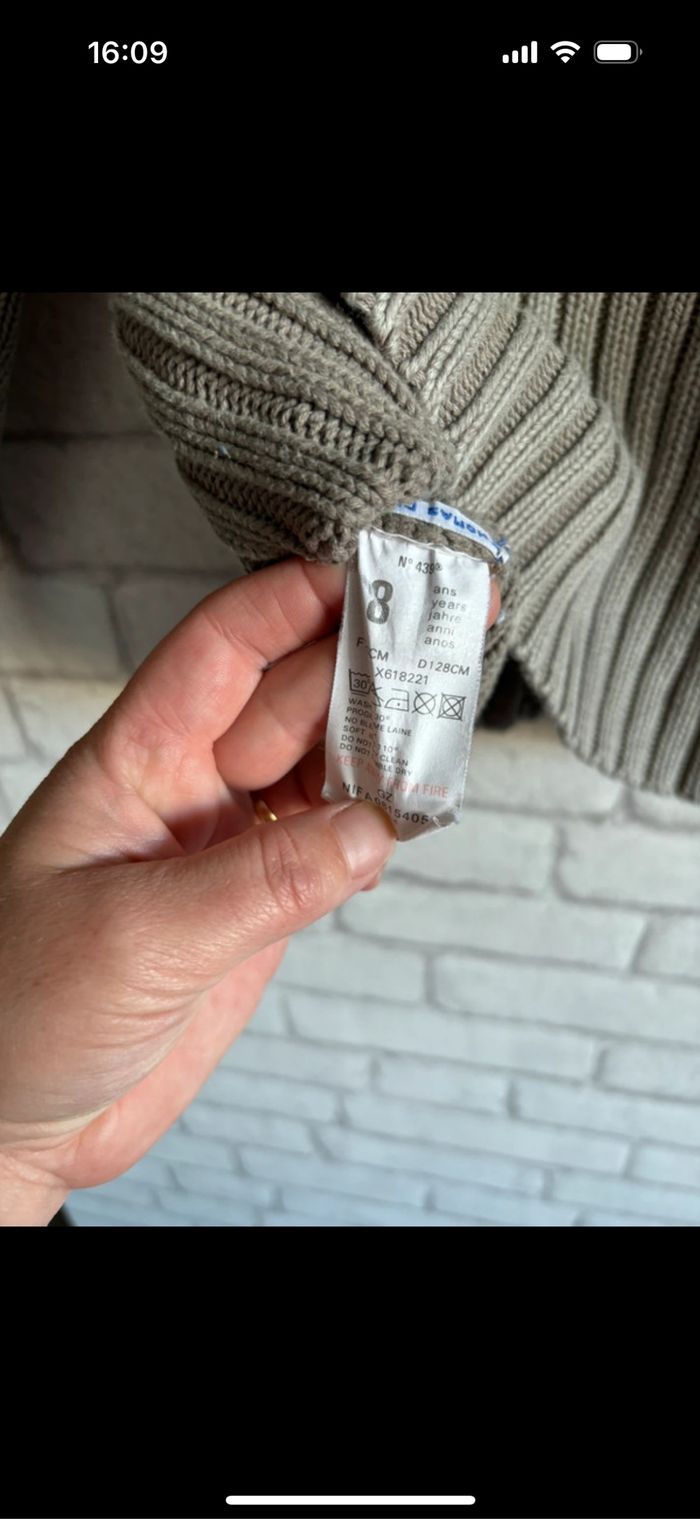 Gilet IKKS taille 8 ans - photo numéro 4