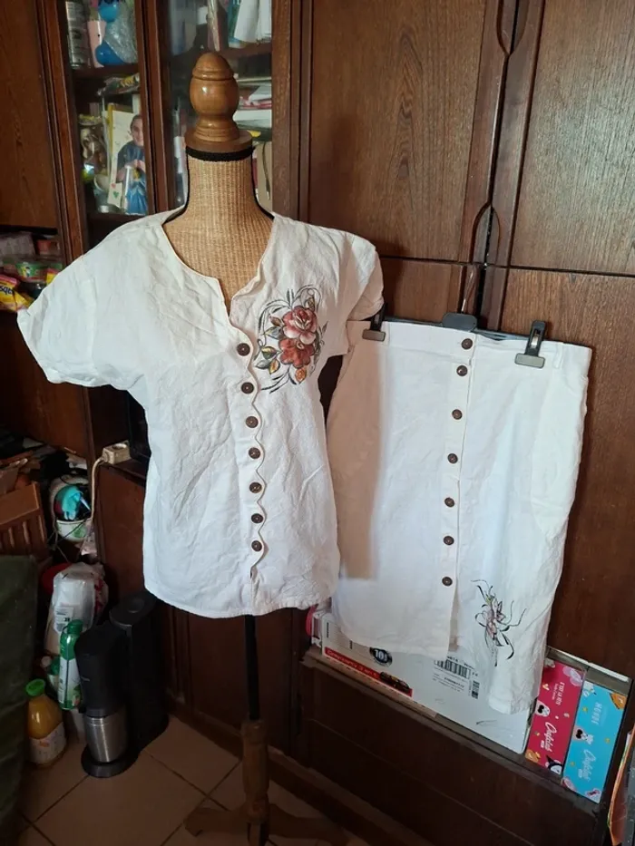 Ensemble Tee-shirt jupe 2XL 3 XL